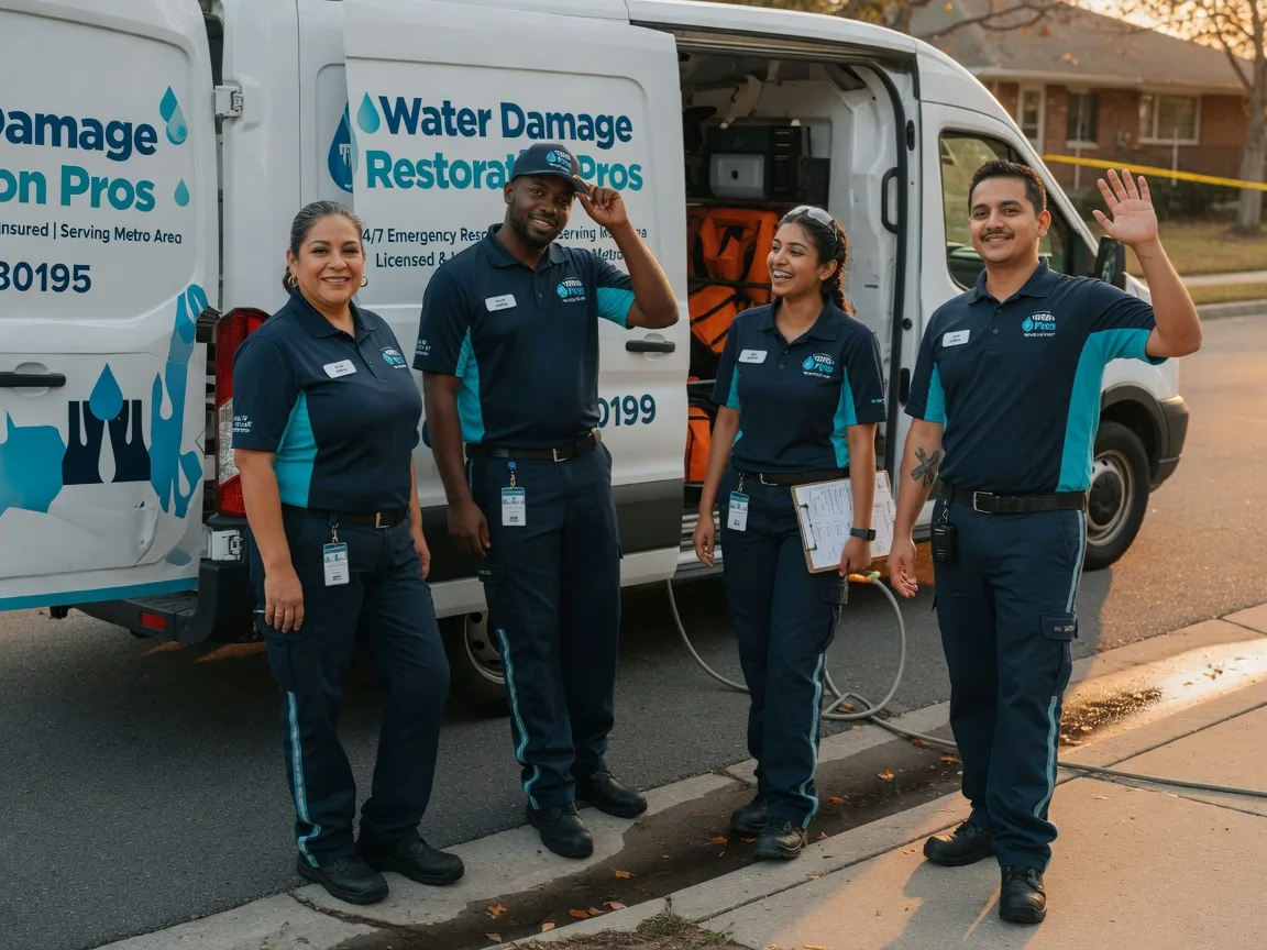 Water Damage Restoration company in Evansville, WI